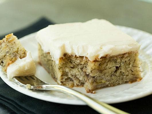 Banana Snack Cake