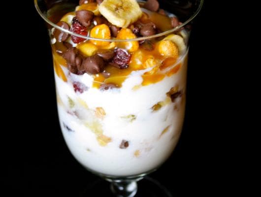 Banana Split Parfait
