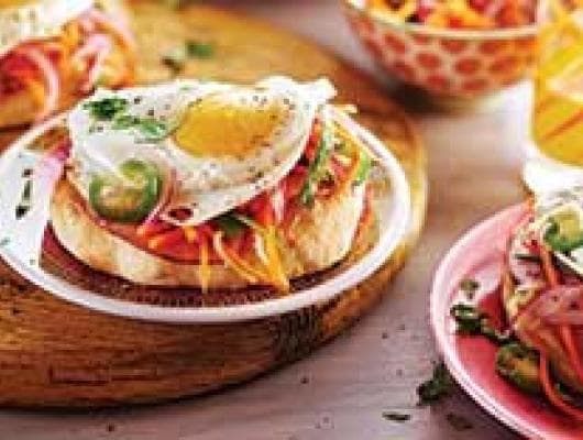 Banh Mi Breakfast Bialy