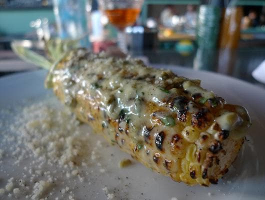 Barbecued Corn on the Cob With Spiced Butter