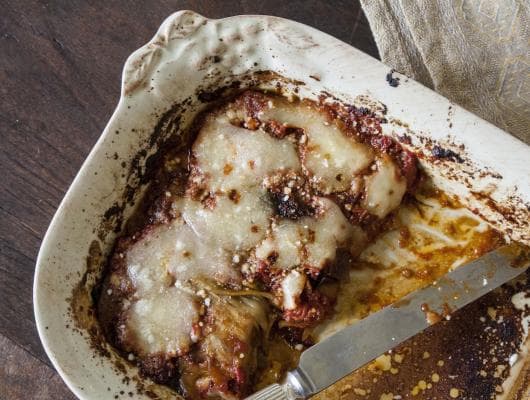 (Lighter) Classic Eggplant Parmigiana