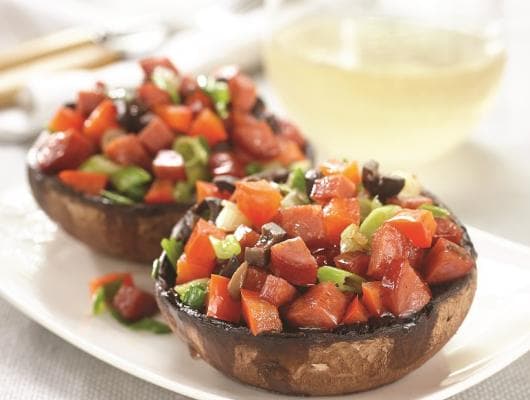Allergy-Free Stuffed Portobello Mushrooms