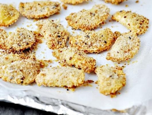 "Toasted" Agnolotti (or Ravioli)