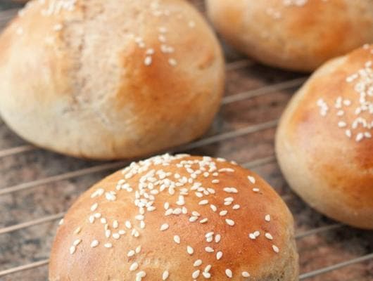 30 Minute Hamburger Buns From Scratch!