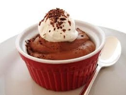 Alternative Healthy Chocolate Mousse