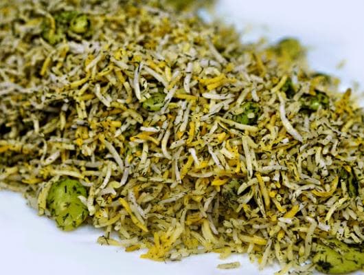 Baghali Polow With Saffron & Dill
