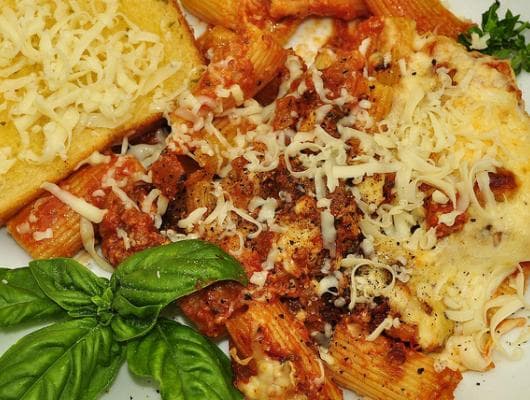 Baked Rigatoni With Sausage