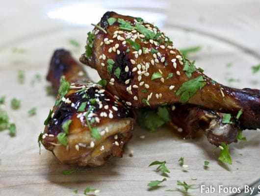 Balsamic-Honey Chicken Drumsticks