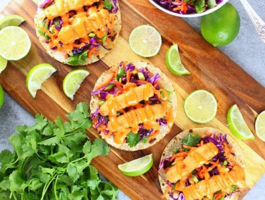 Bang Bang Fish Tacos